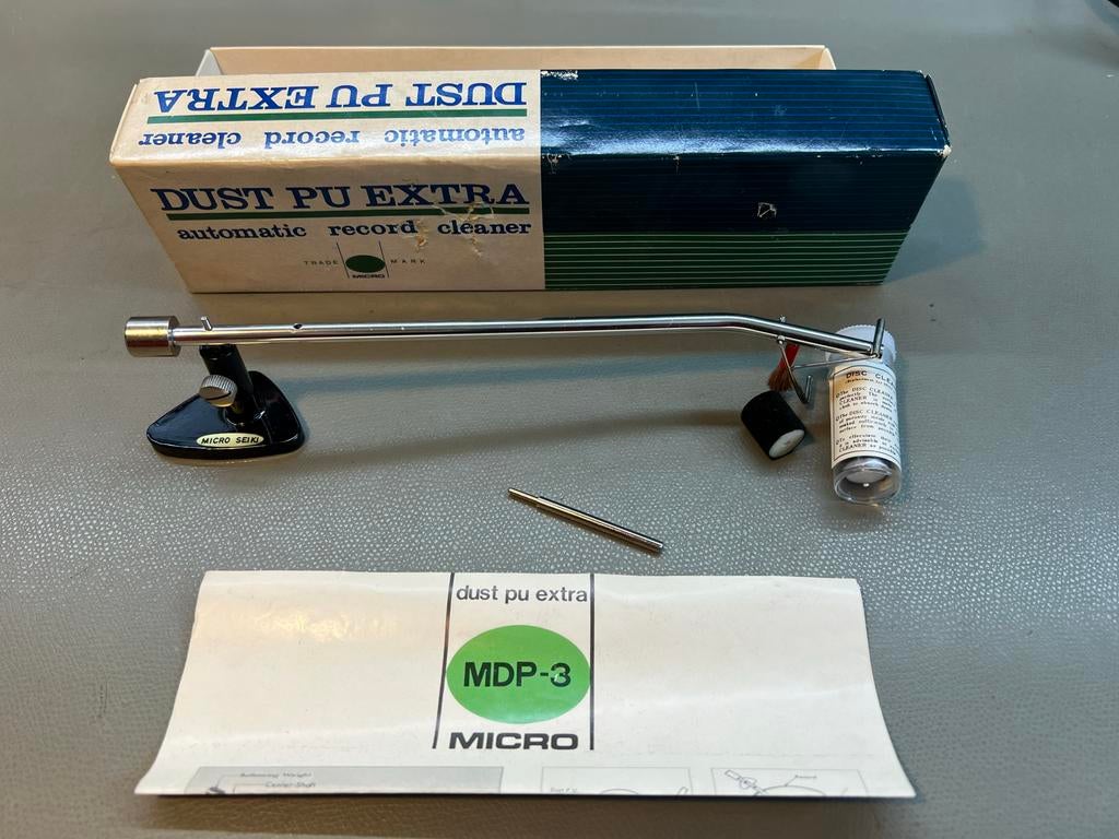 Micro Seiki MDP-3 Automatic Record Cleaner, Ophalen of Verzenden, Gebruikt, Overige merken