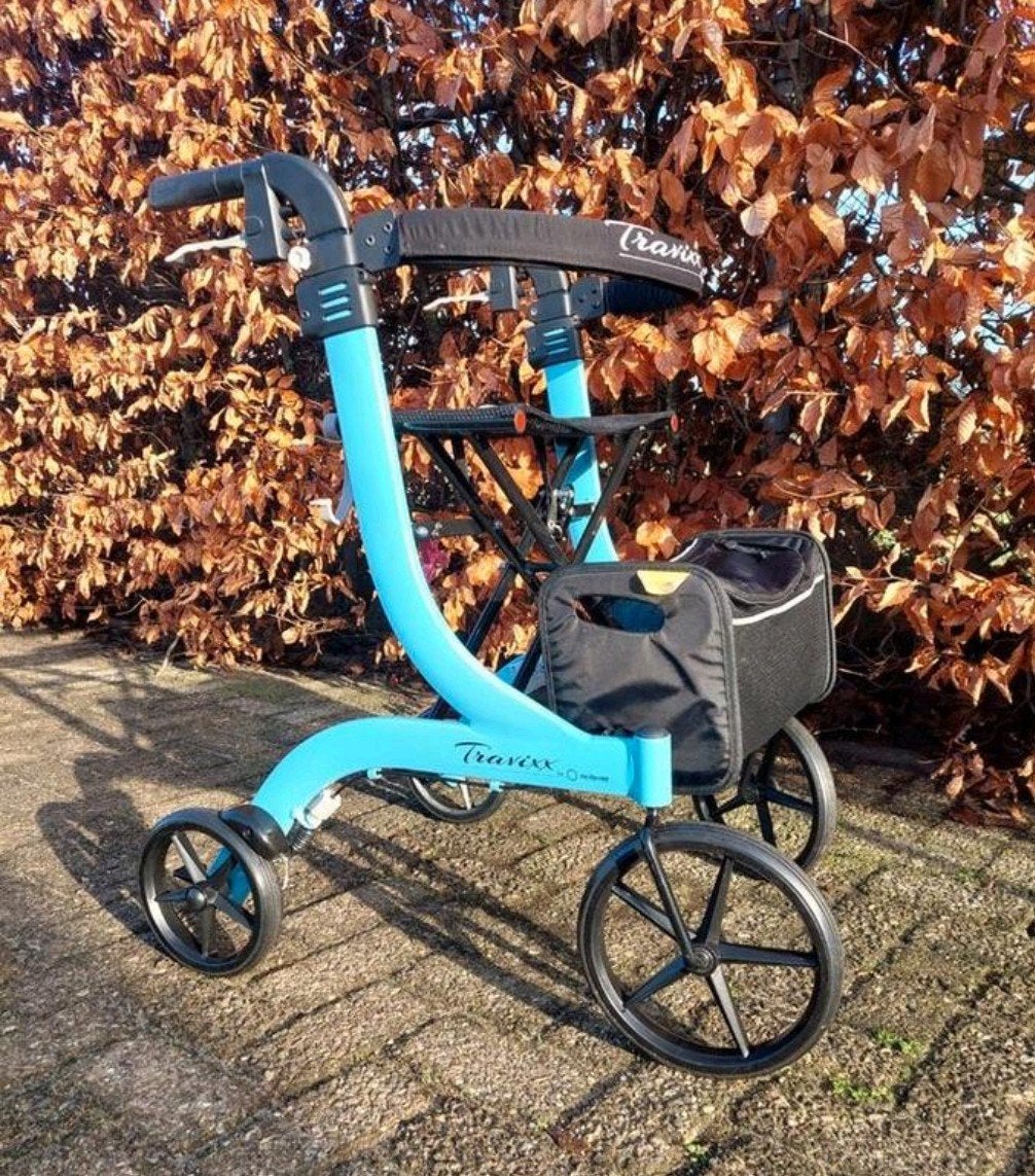 Frisse Travixx Classic Rollator maat M, Ophalen of Verzenden, Opvouwbaar, Zo goed als nieuw