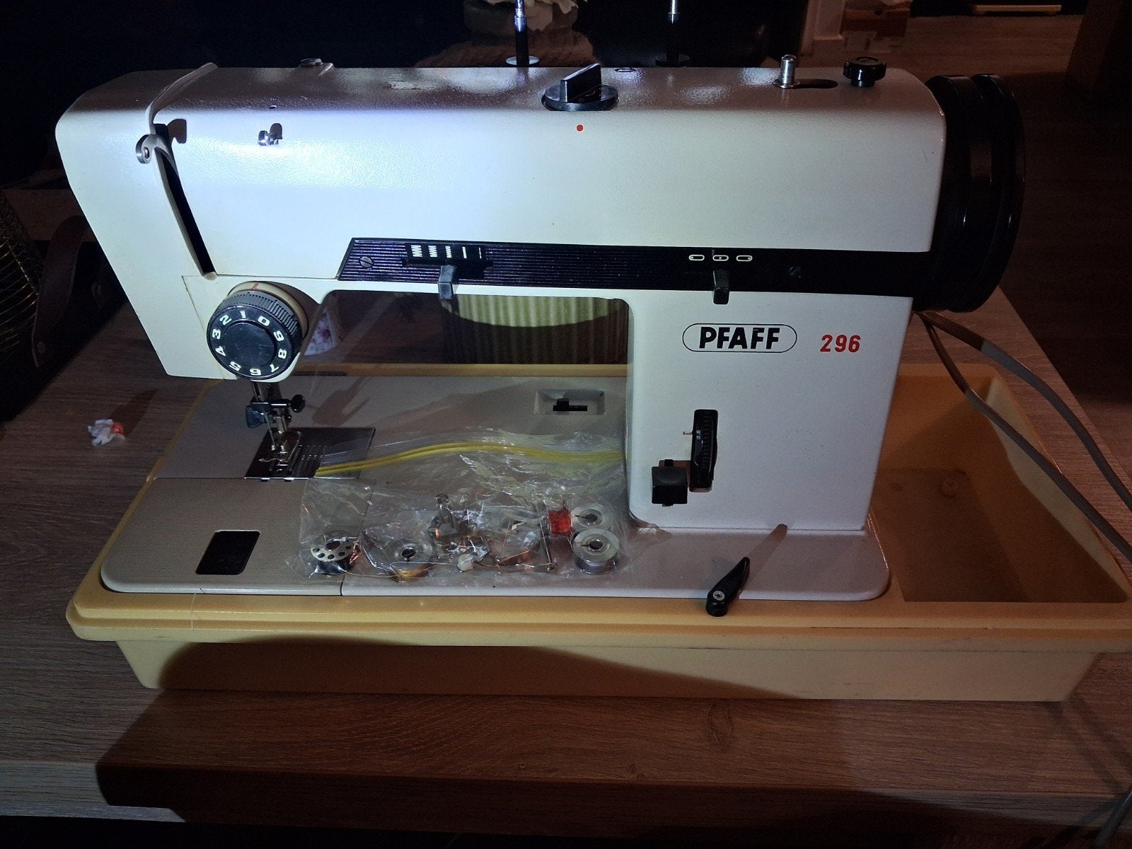PFAFF 296 Naaimachine., Ophalen of Verzenden, Gebruikt, Naaimachine, Pfaff