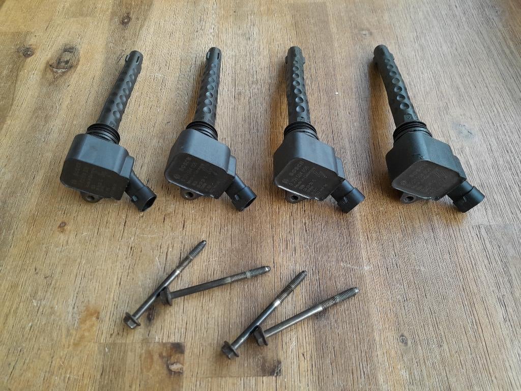 4x BOBINEPEN BOSCH - LANCIA DELTA + ALFA 159 / BRERA / 4C, Verzenden, Gebruikt, Alfa Romeo