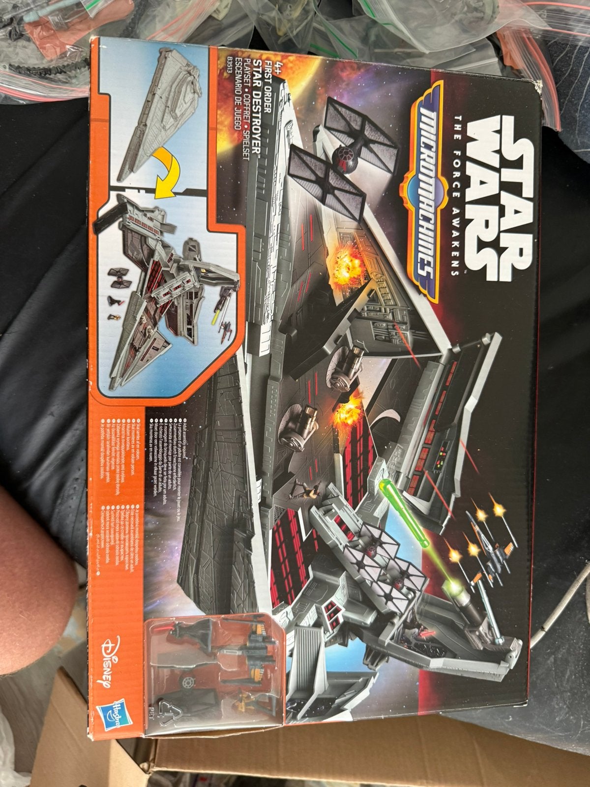 Star wars micro machines, Ophalen of Verzenden, Zo goed als nieuw, Actiefiguurtje