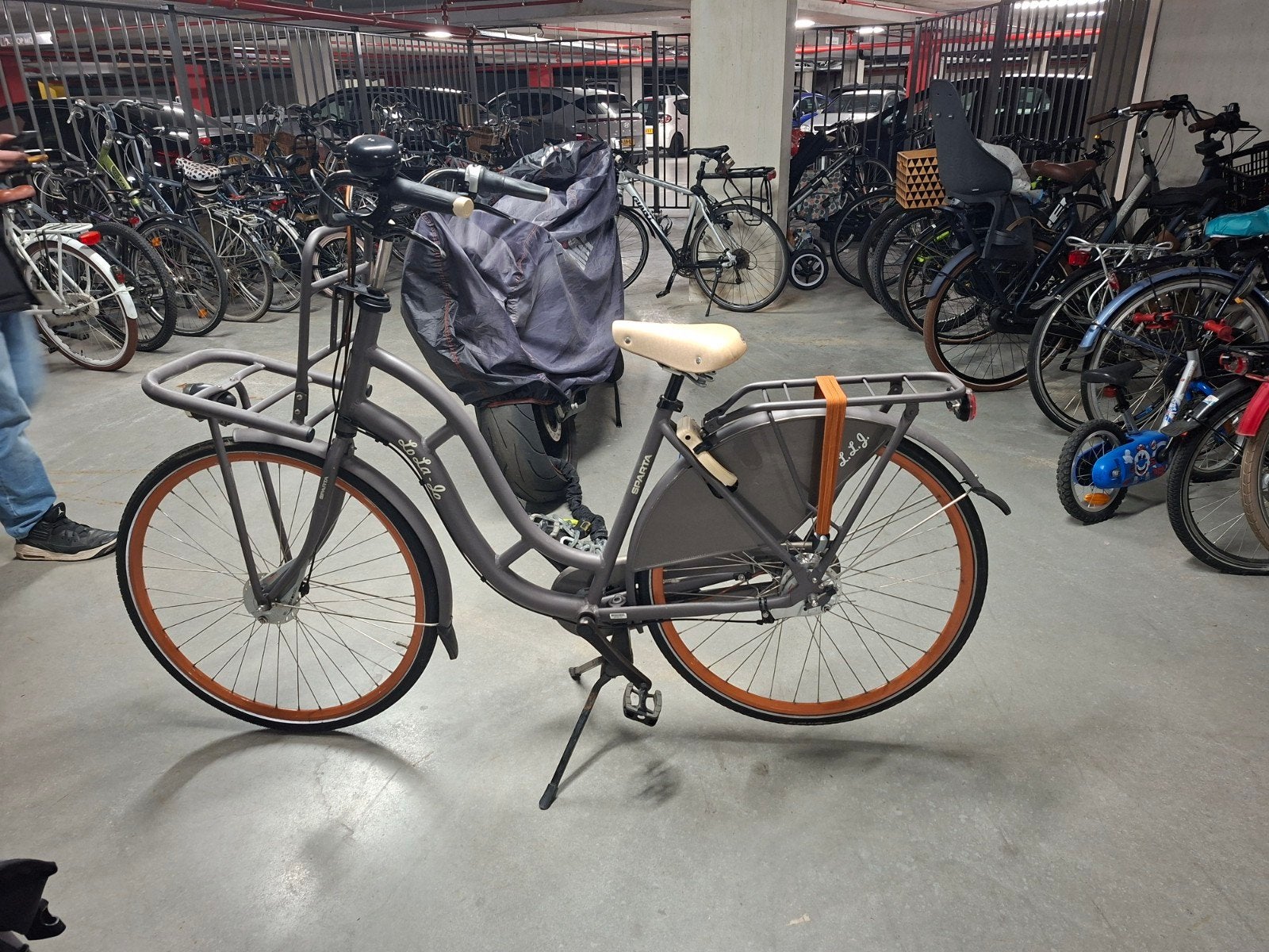 Sparta transportfiets, framemaat 50, 7 versnellingen, incl., Fietsen en Brommers, Ophalen, Sparta, (Extra) lage instap, Zo goed als nieuw