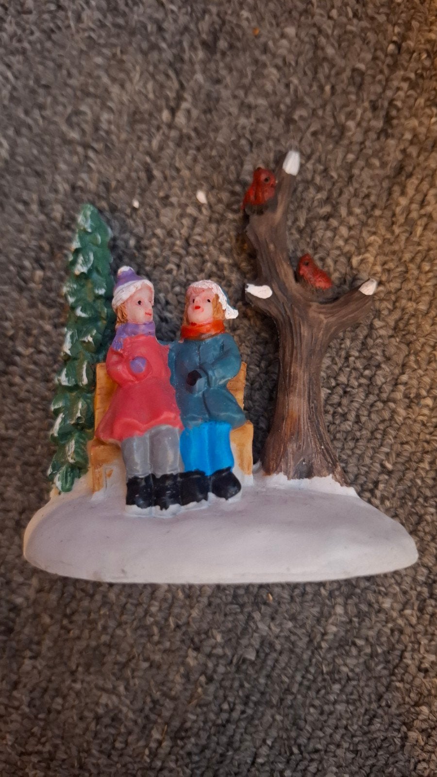 Kerstdorp beeldje., Diversen, Kerst, Ophalen, Gebruikt