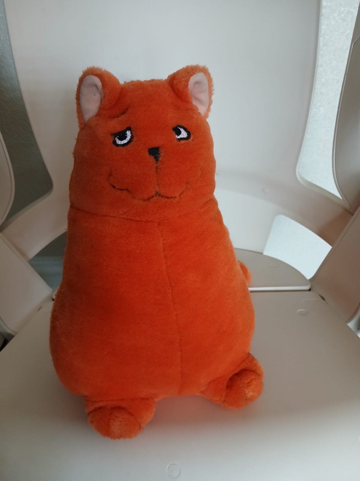 Jan Janssen en de kinderen Rode Kater knuffel. 30 cm., Overige karakters, Ophalen of Verzenden, Gebruikt, Kat