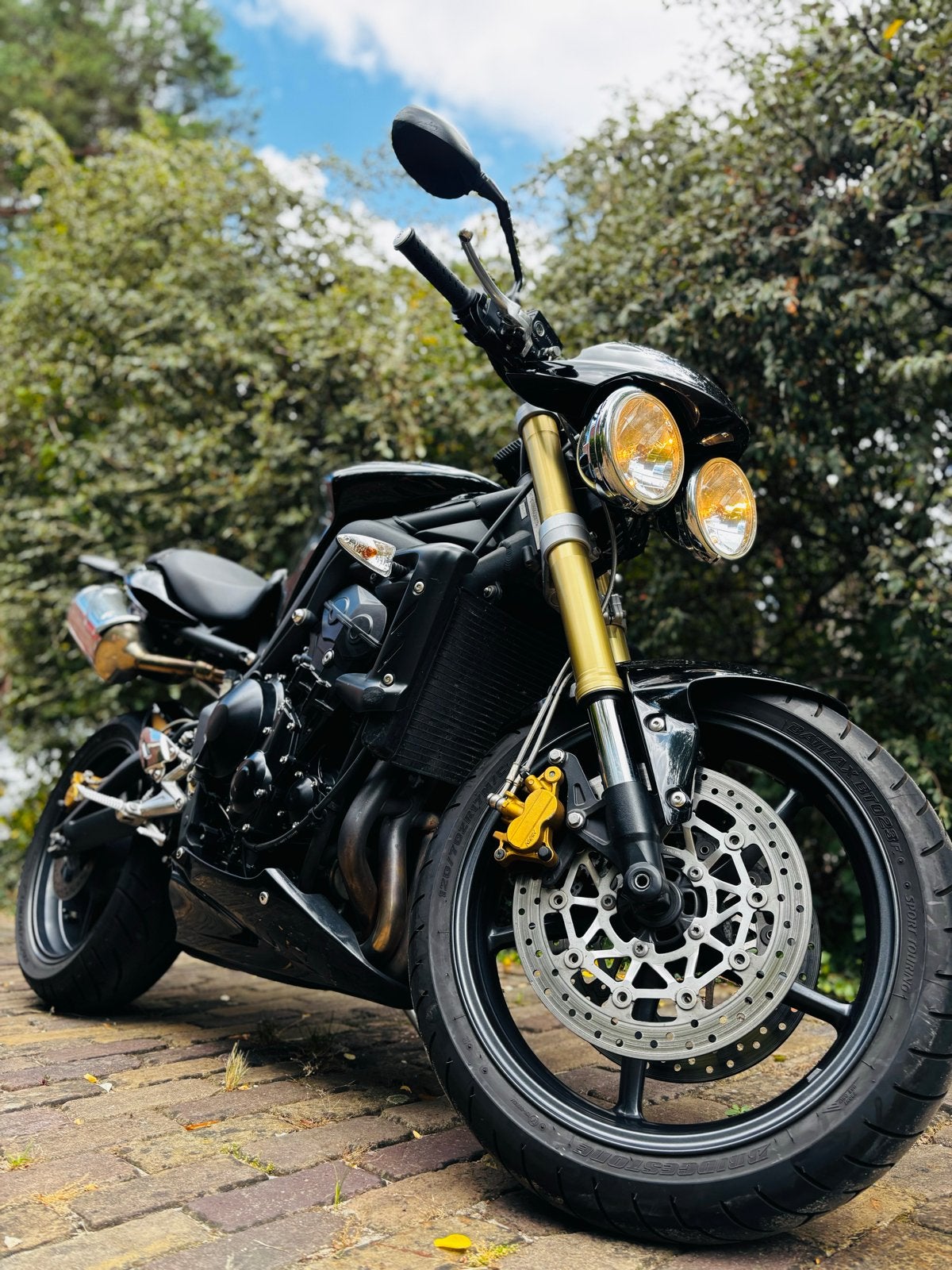 Mooie classic Triumph Street Triple 675 - Naked Bike, Motoren, Motoren | Triumph, Particulier, Naked bike, meer dan 35 kW, 3 cilinders