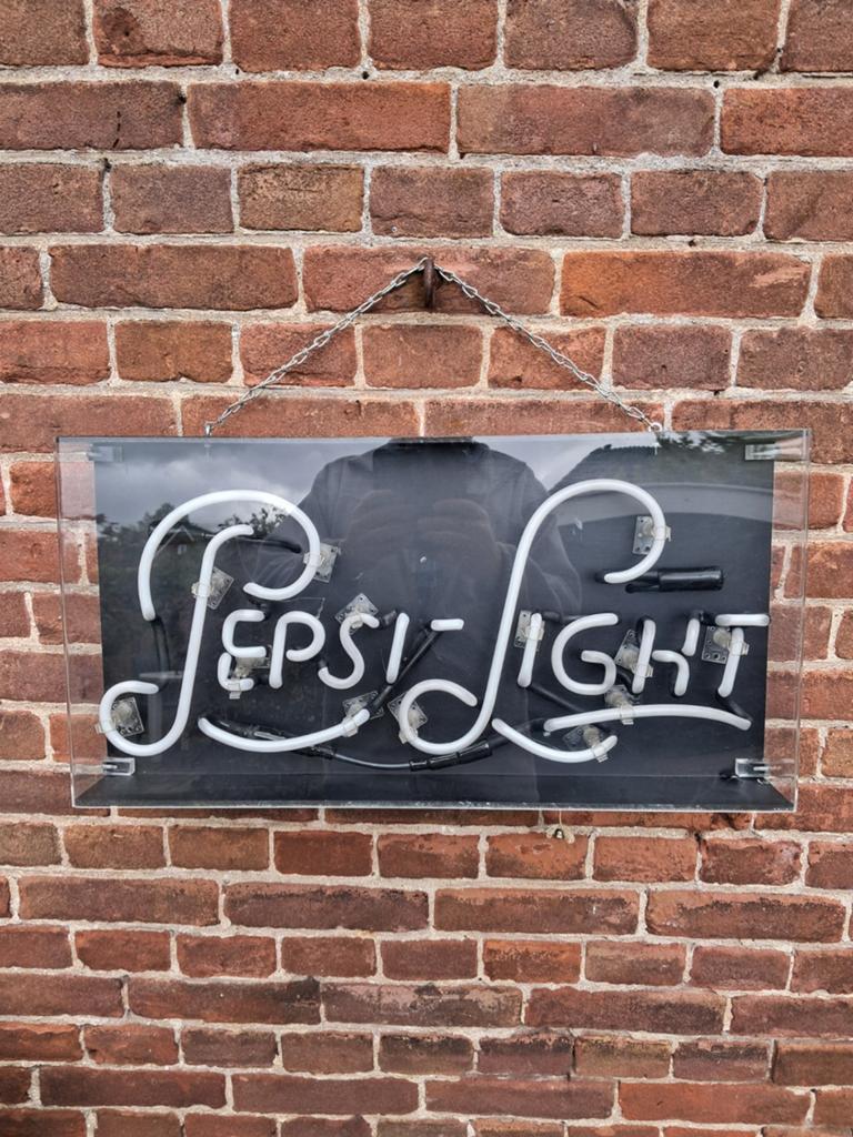 Oude  neon verlichting Pepsi - Light, Ophalen, Gebruikt, Lichtbak of (neon) lamp