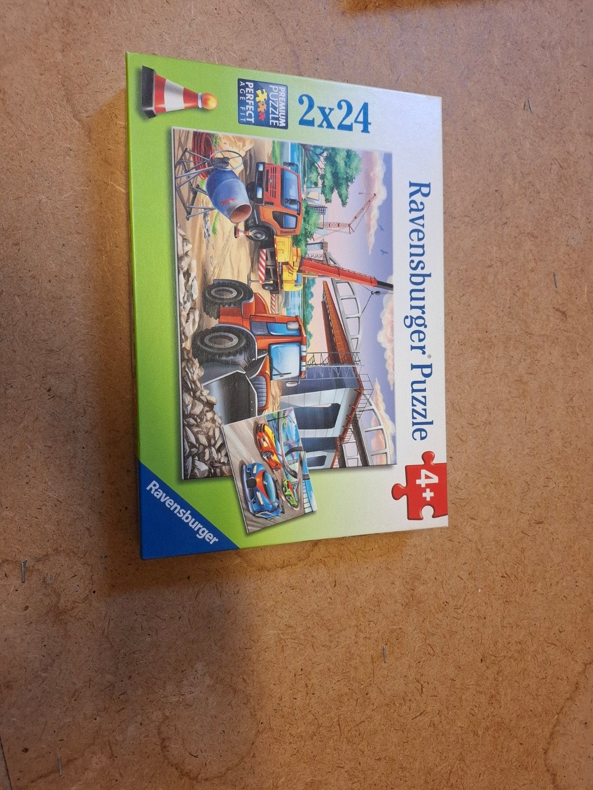 puzzels 2x24, Kinderen en Baby's, Ophalen, 10 tot 50 stukjes, Zo goed als nieuw, 4 tot 6 jaar