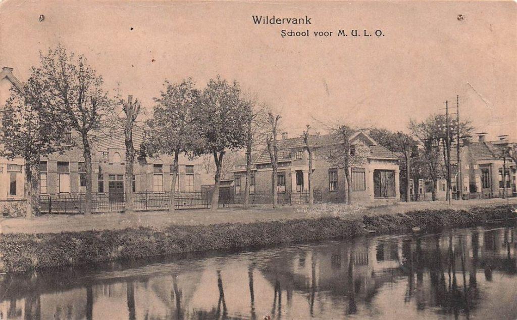 703-371-035 Wildervank School voor M U L O, Verzenden, Voor 1920, Groningen
