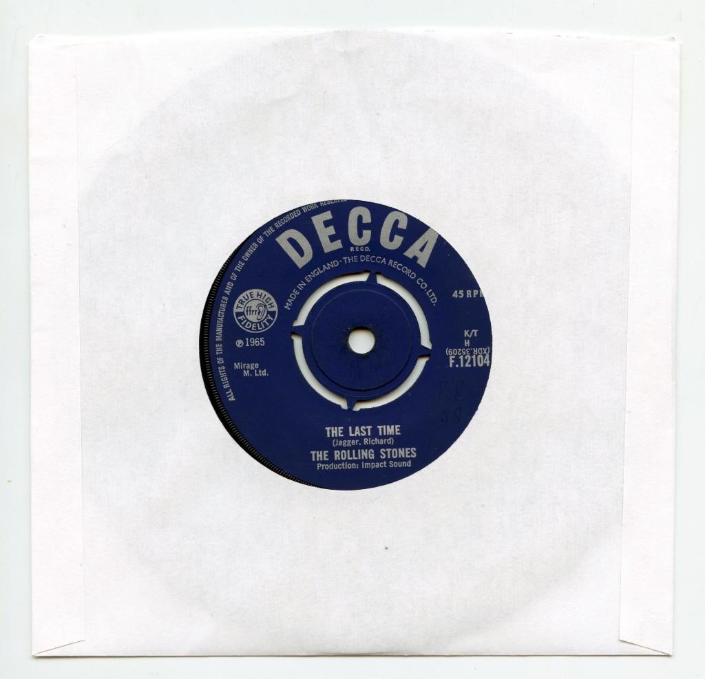 Rolling Stones - The Last Time (UK), Ophalen of Verzenden, Gebruikt, Rock en Metal