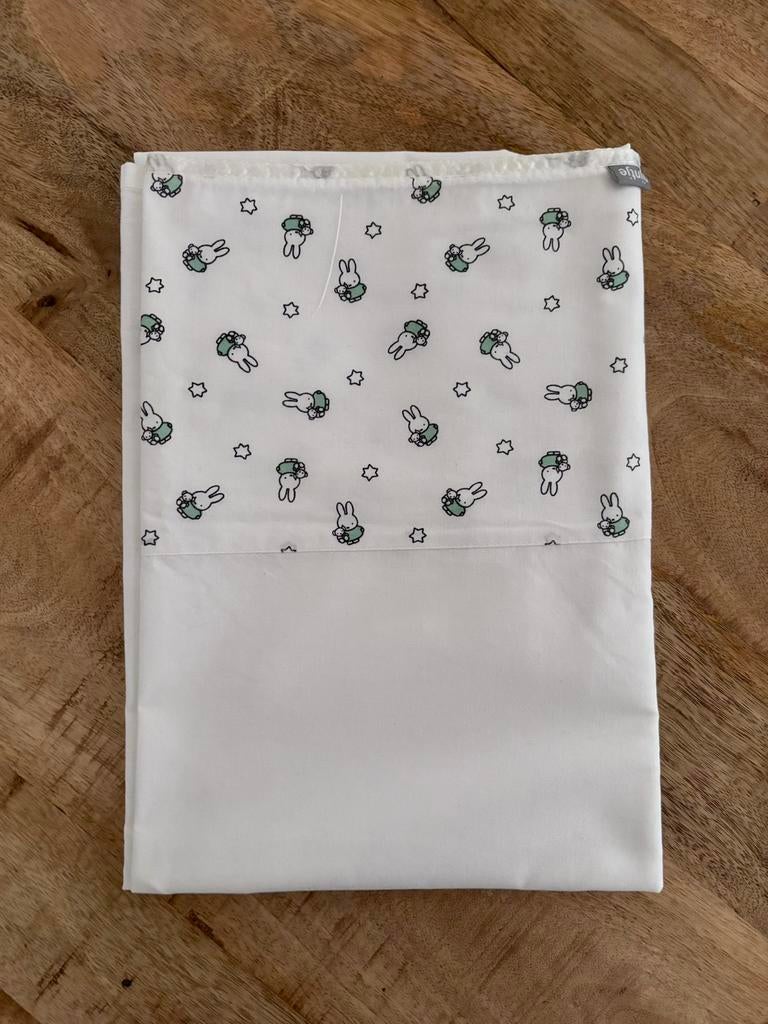 Prénatal Nijntje Ledikantlaken (100x150) – Wit/Mint/Sterren, Jongetje of Meisje, Wit, Overige typen, Ophalen of Verzenden