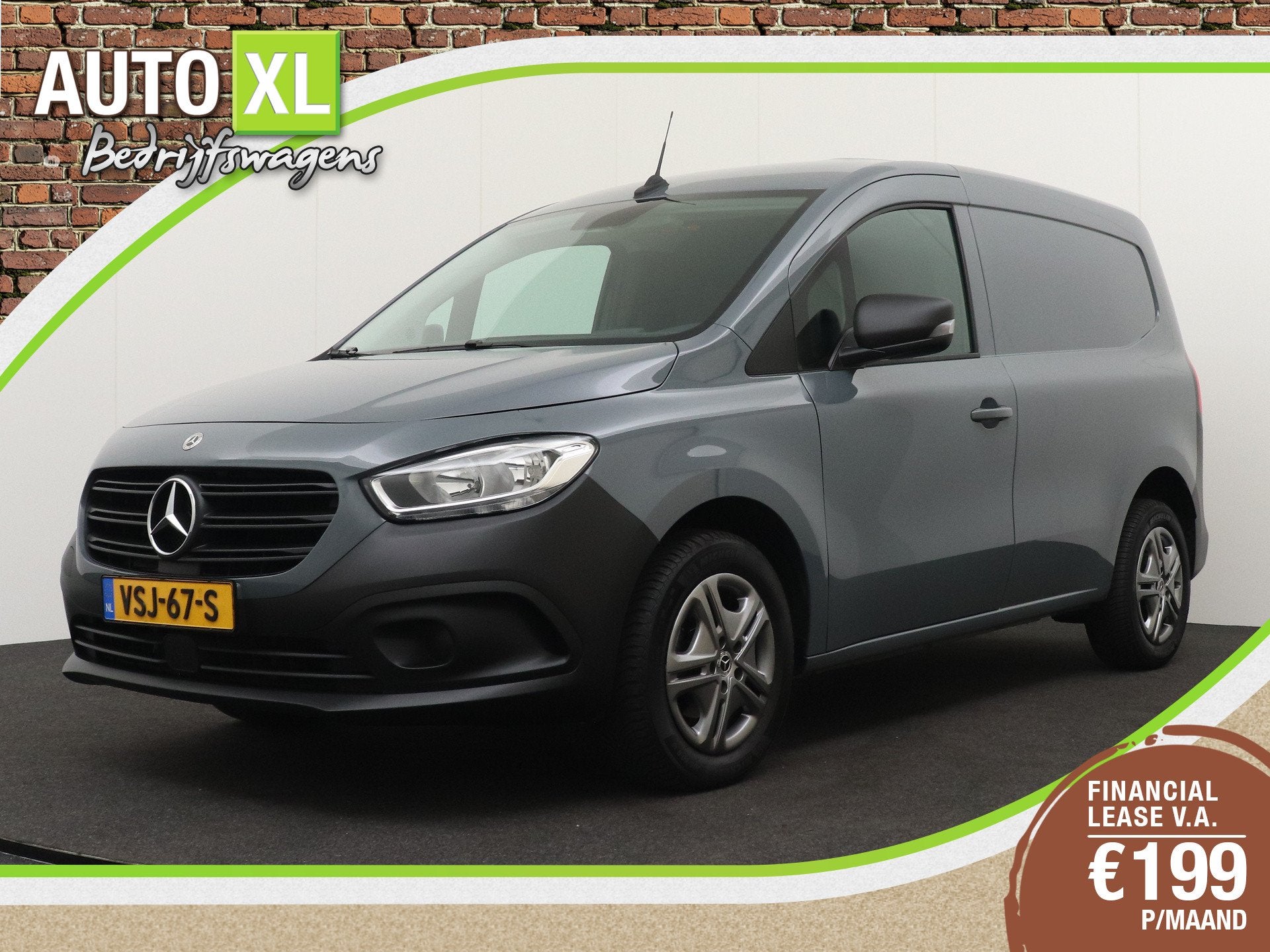 Mercedes-Benz Citan 108 CDI Pro DAB Carplay Camera Cruise St, Voorwielaandrijving, Stof, Gebruikt, 4 cilinders