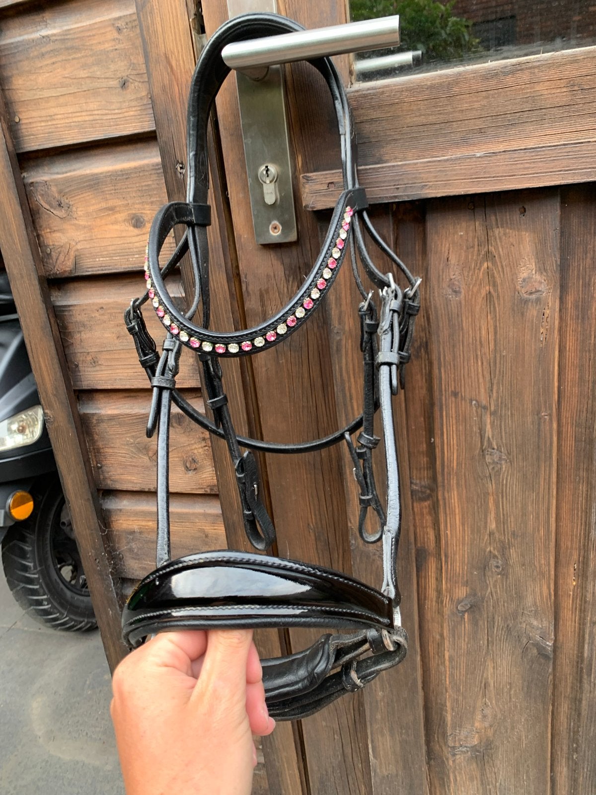 Hoofdstel Bridle2Fit maat cob, Dieren en Toebehoren, Ophalen of Verzenden, Roze, Cob, Frontriem