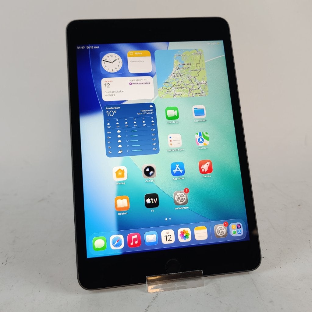 Apple iPad Mini 5 64gb 100% || iOS 26 || Nu voor € 189.99, Computers en Software, Tablet-hoezen, Gebruikt, 8 inch, Ophalen of Verzenden