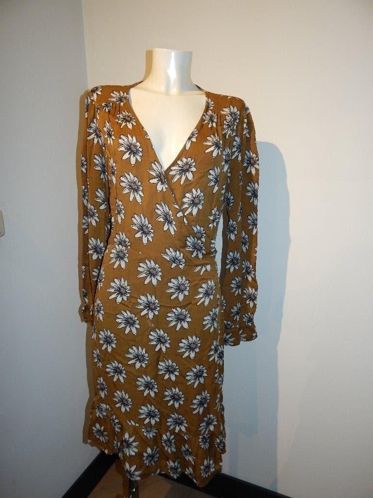 Fabienne Chapot wrapdress bloemen print sasha dress 42