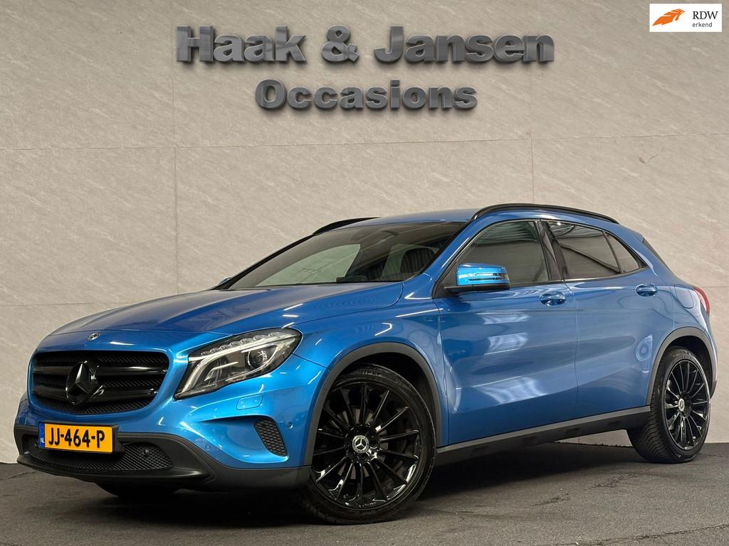 Mercedes-Benz GLA-klasse 180 d Lease Edition Automaat Navi, Gebruikt, 4 cilinders, Blauw, Origineel Nederlands