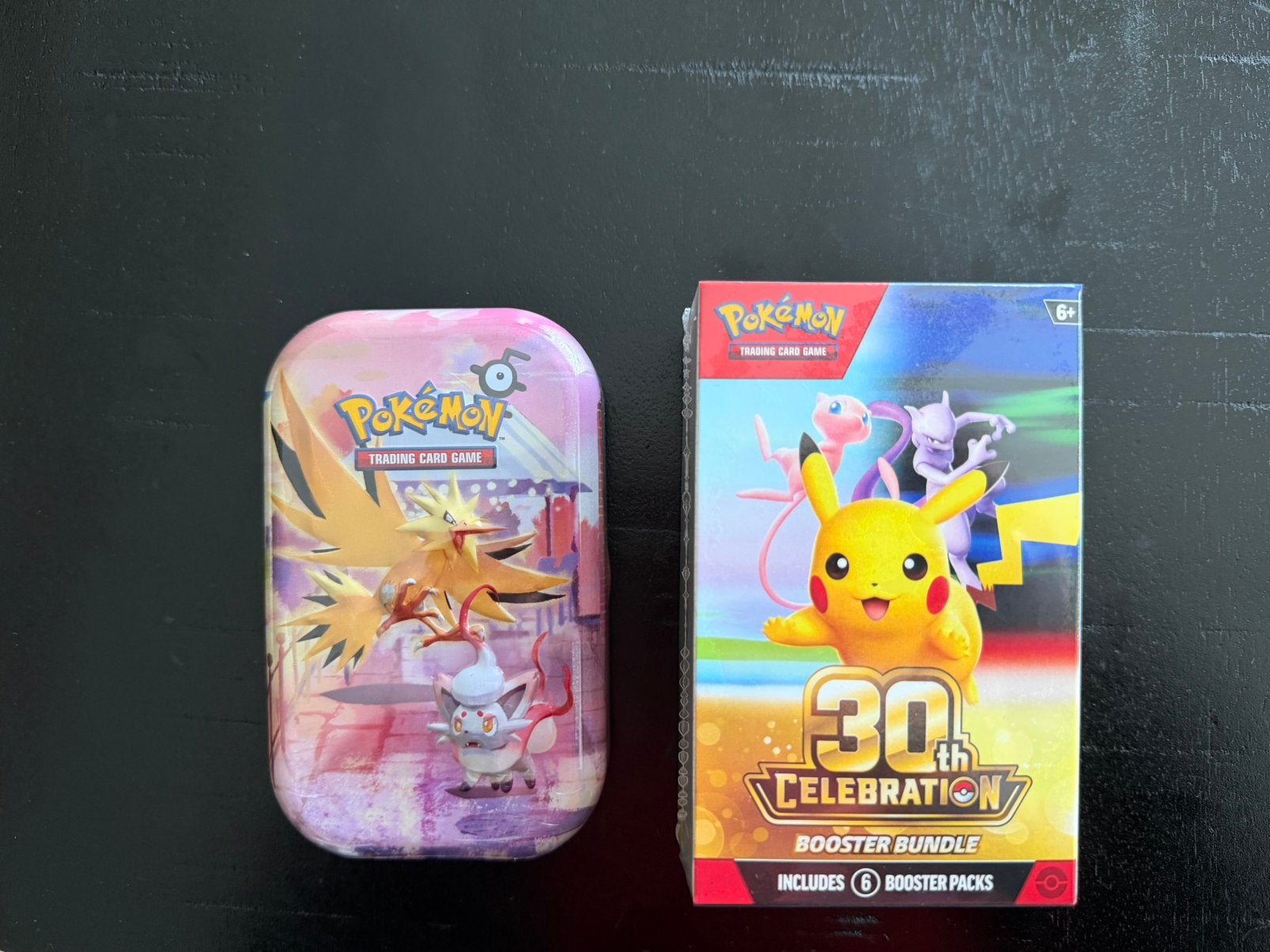 Pokemon booster bundel + tin, Ophalen of Verzenden, Nieuw, Booster