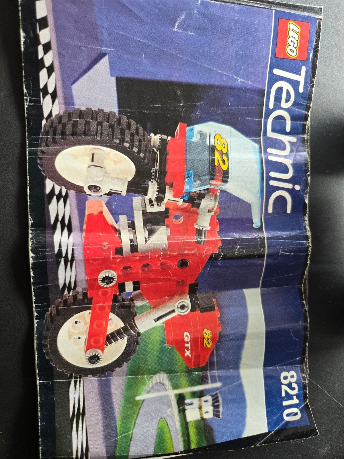 Lego Technic Motorfiets 8210 - Vintage Model, Ophalen of Verzenden