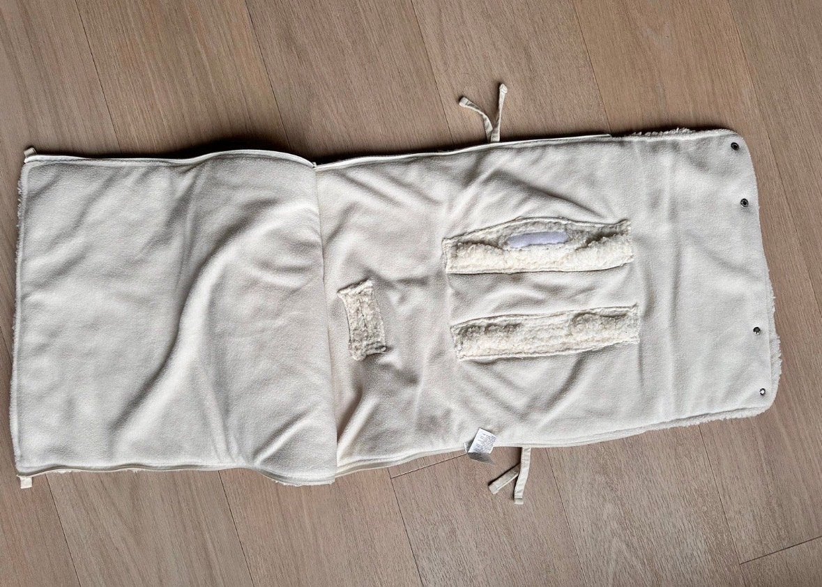Jollein voetenzak gebroken wit, Kinderen en Baby's, Kinderwagens en Combinaties, Ophalen, Zo goed als nieuw, Kinderwagen, Overige merken