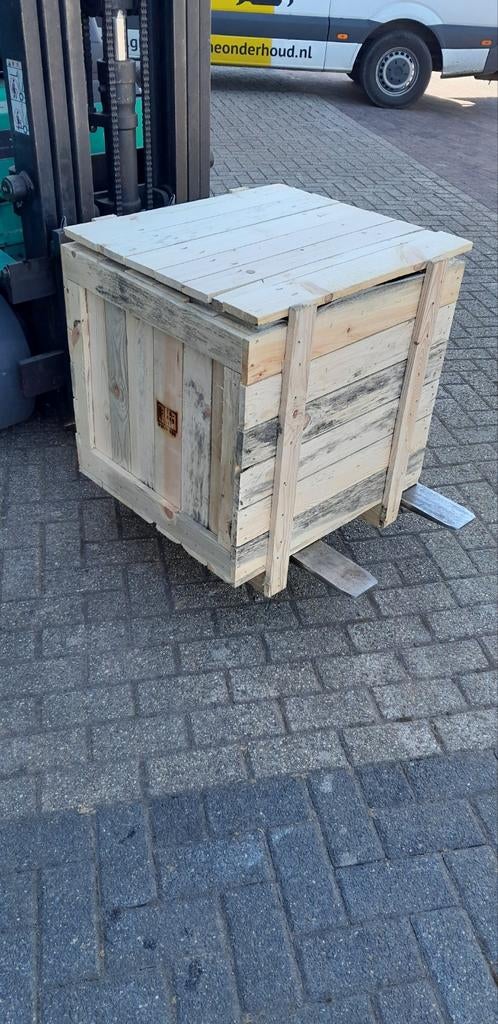 Houten kist, Tuin en Terras, Ophalen, Zo goed als nieuw, Hout, Overige typen