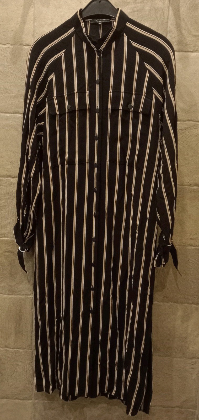 Nieuwe Zwarte Jurk Maat 46 - Charuel, Zwart, Maat 46/48 (XL) of groter, Nieuw, Ophalen of Verzenden