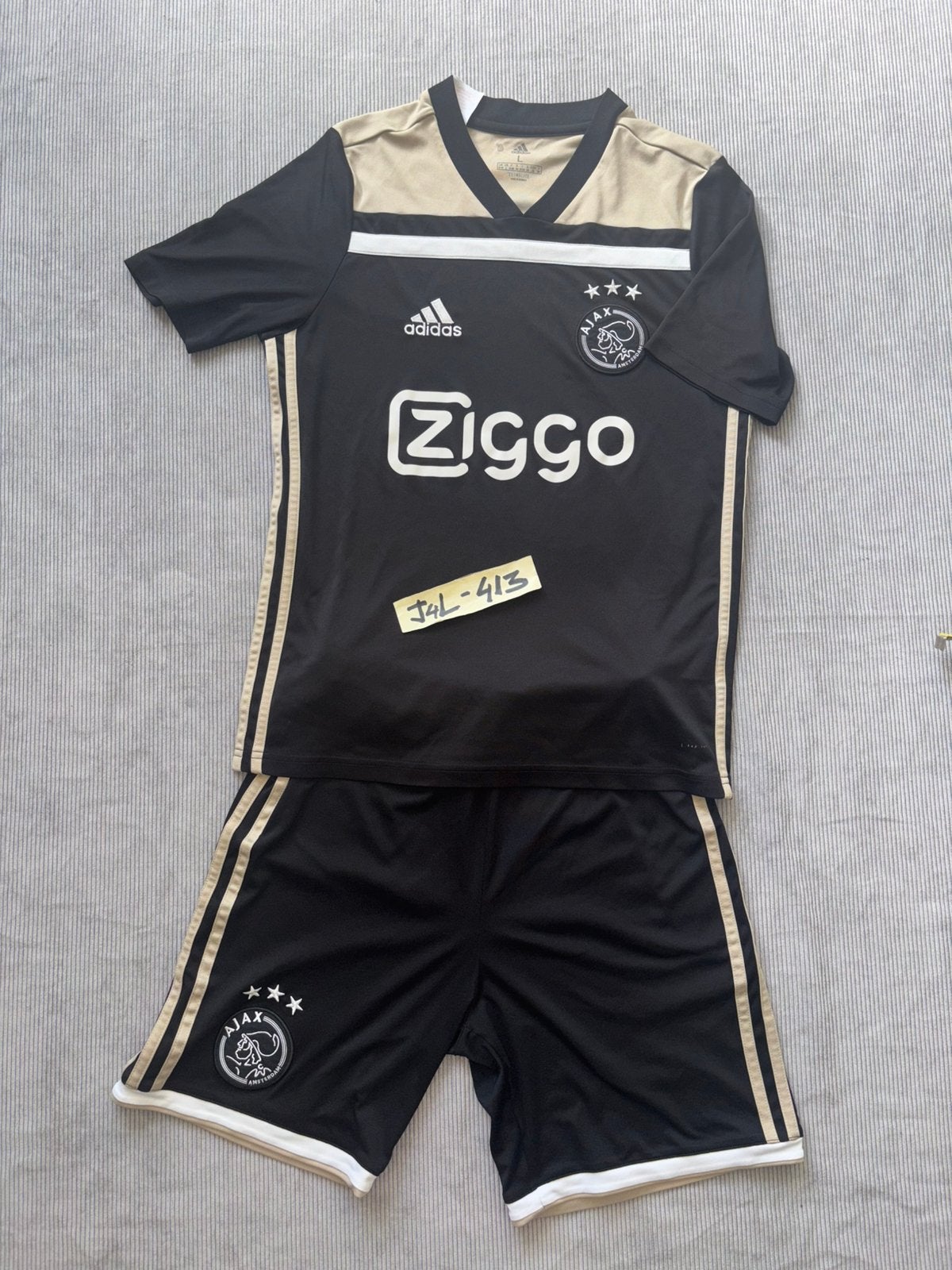 Ajax tenue 2018/2019 Champions league, adidas afca fside tdk, Verzenden, Zo goed als nieuw, Shirt