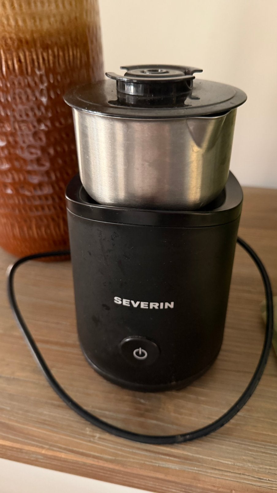 Severin Inductie Melkopschuimer –RVS Perfect voor Cappuccino, Ophalen, Zo goed als nieuw