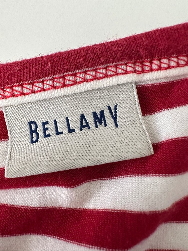 Bellamy top S, Kleding | Dames, Ophalen of Verzenden, Zo goed als nieuw, Zonder mouw, Rood