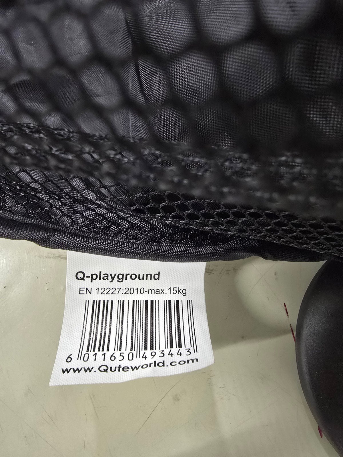 Q-Playground opvouwbare box - Zwart, Ophalen of Verzenden, Gebruikt, Rond
