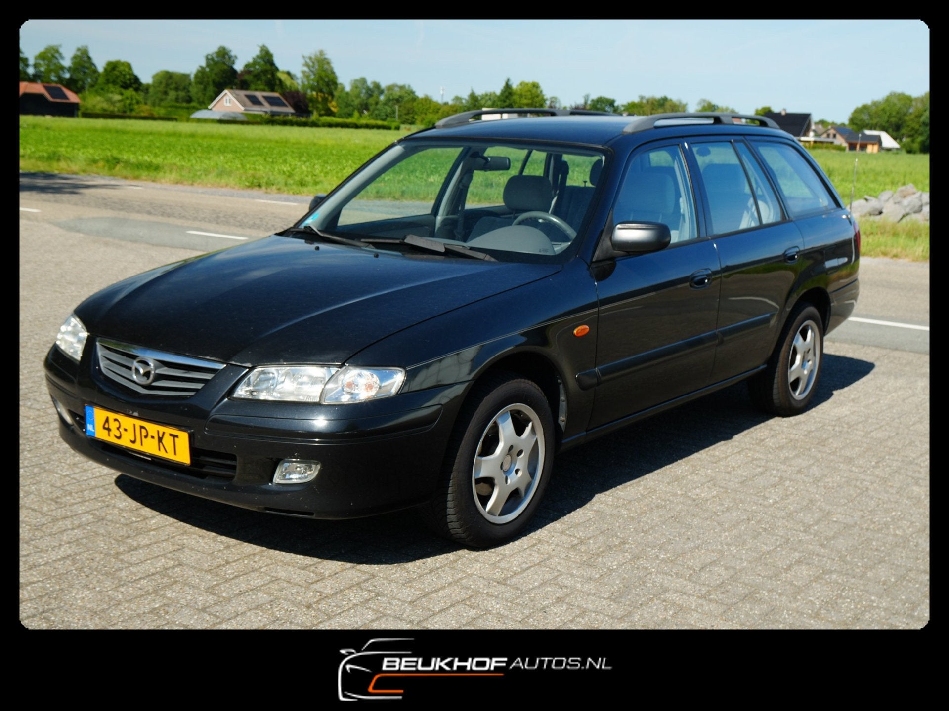 Mazda 626 Wagon 1.8i Airco / APK tot 06-02-2027, Gebruikt, 4 cilinders, Elektrische ramen, 1840 cc