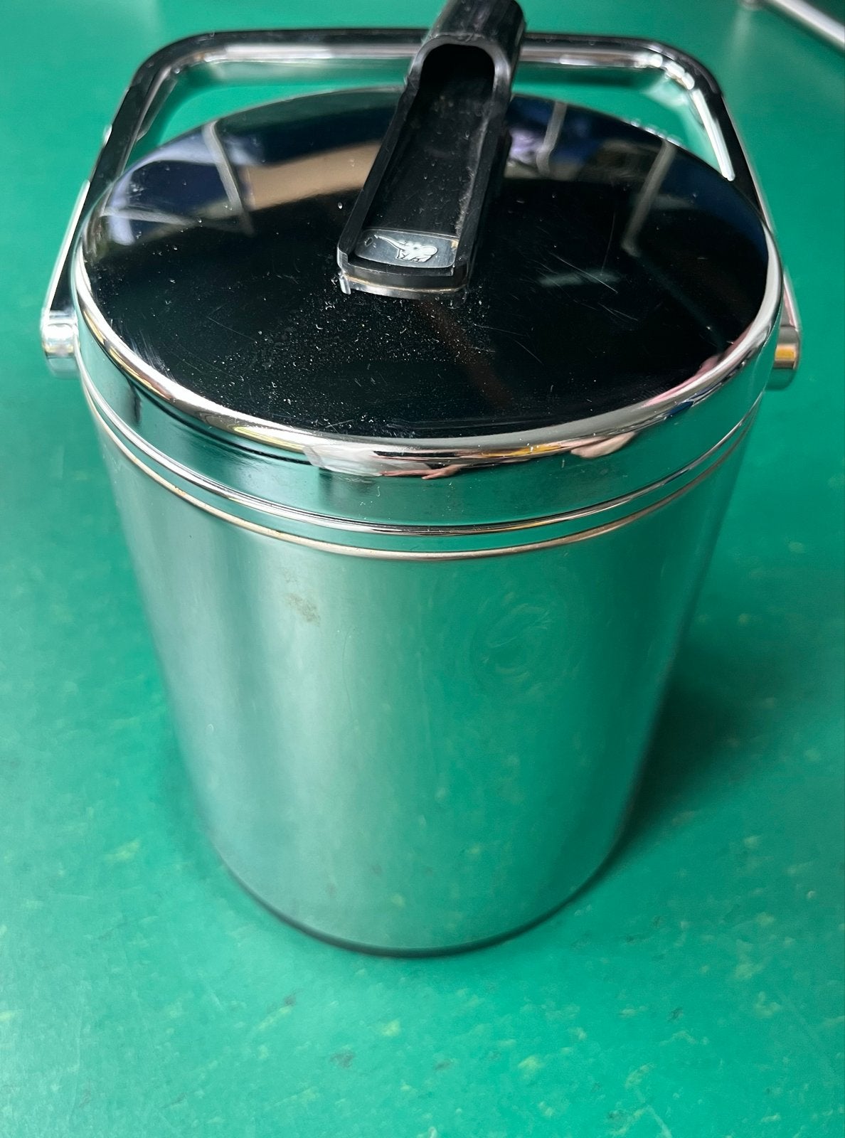 Vintage RVS IJsemmer (elephant), Made in Japan, Flessenkoeler, Gebruikt, Zilver, Ophalen of Verzenden