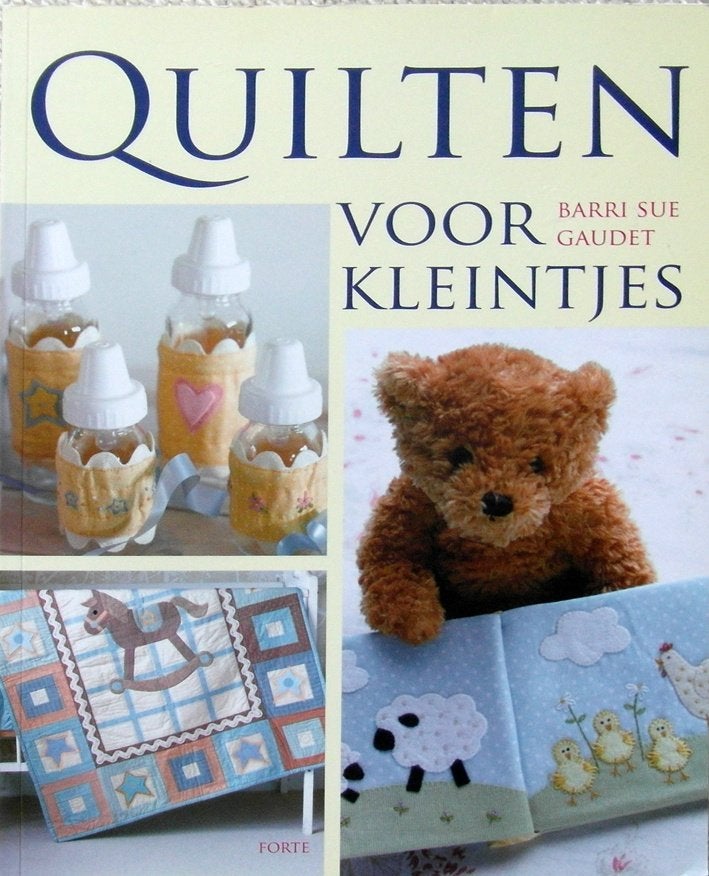 Quilten voor kleintjes, Ophalen of Verzenden, Zo goed als nieuw, Borduren en Naaien