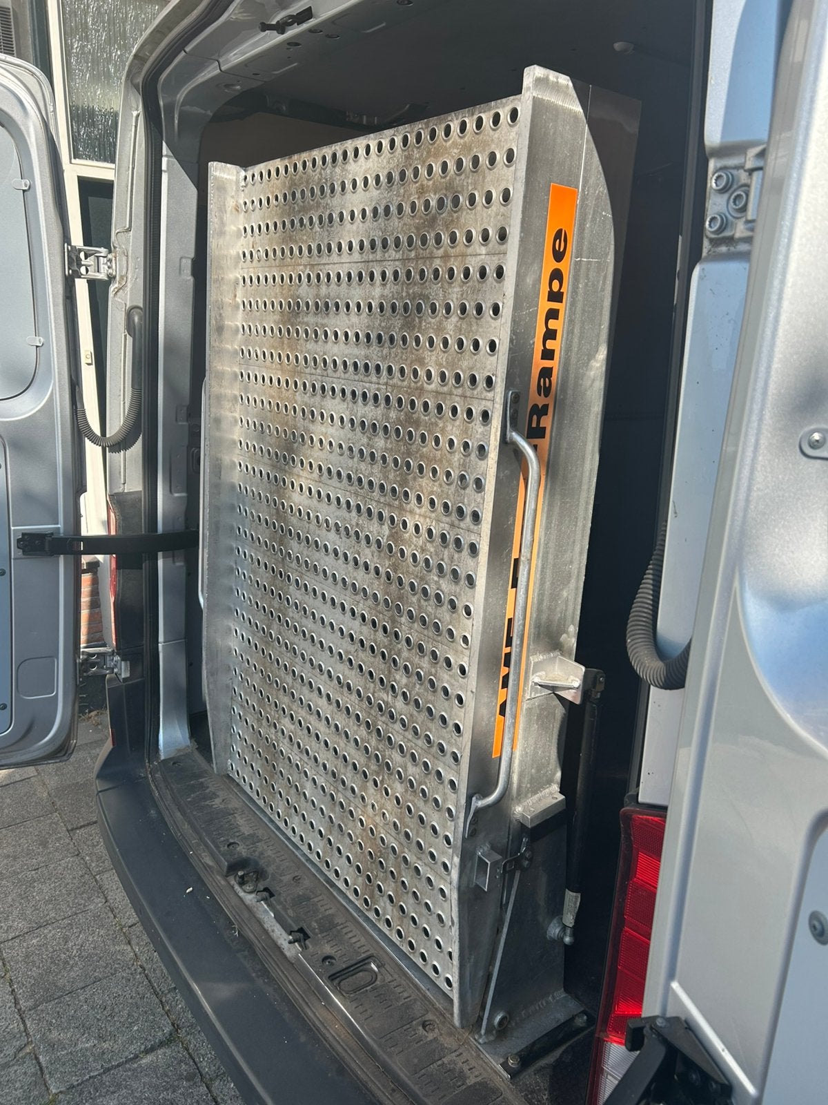 Oprijplaat rolstoel vervoer aluminium plaat scooter fiets, Ophalen, Nieuw, Overige merken