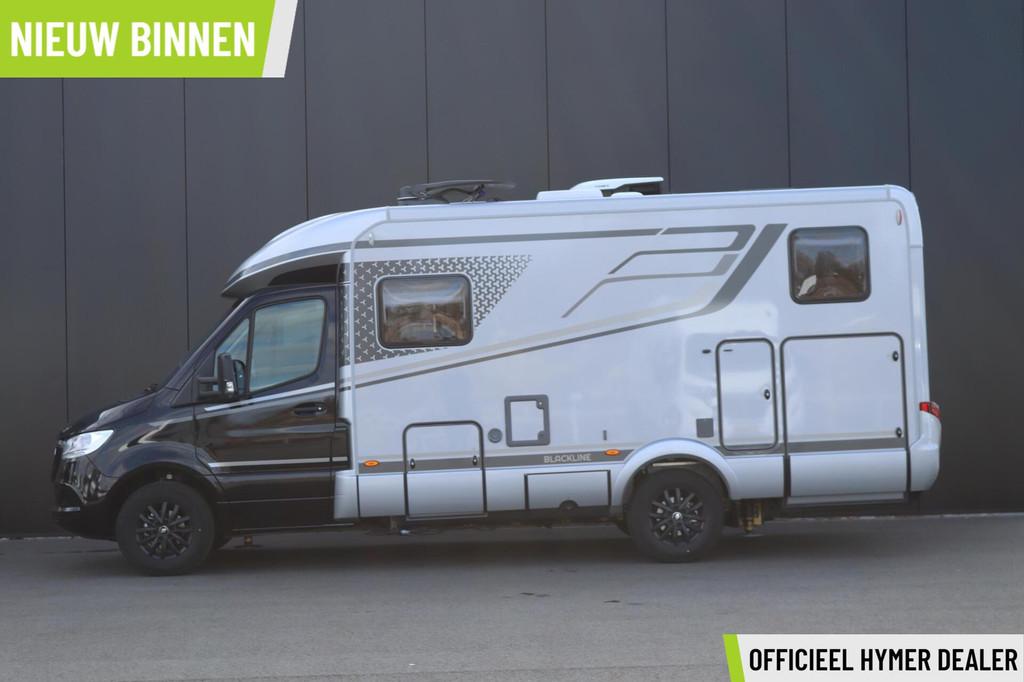 Hymer BMC-T 580 Blackline 170pk Automaat | Levelsysteem | Om, Caravans en Kamperen, Campers, Achteruitrijcamera, 7 tot 8 meter