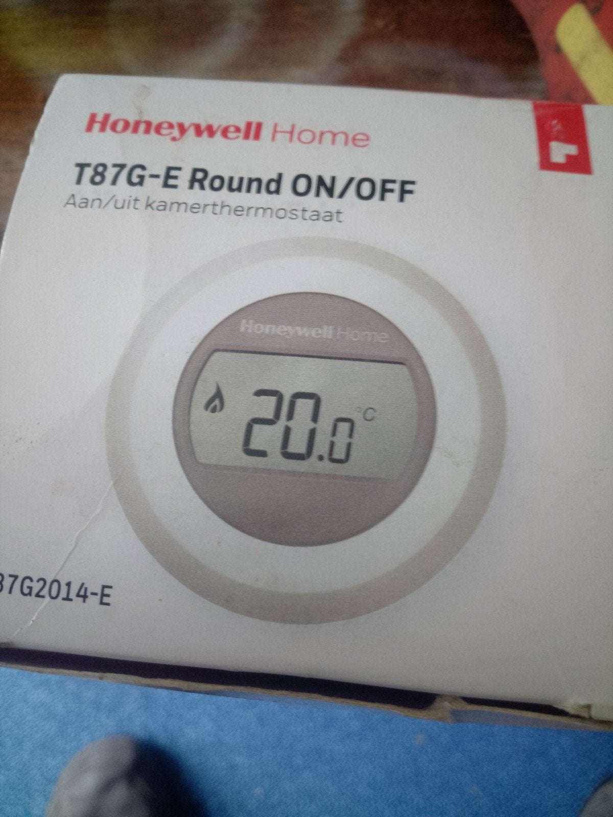 Honeywell Home T87G-E Round ON/OFF Kamerthermostaat Nieuw, Ophalen of Verzenden, Nieuw