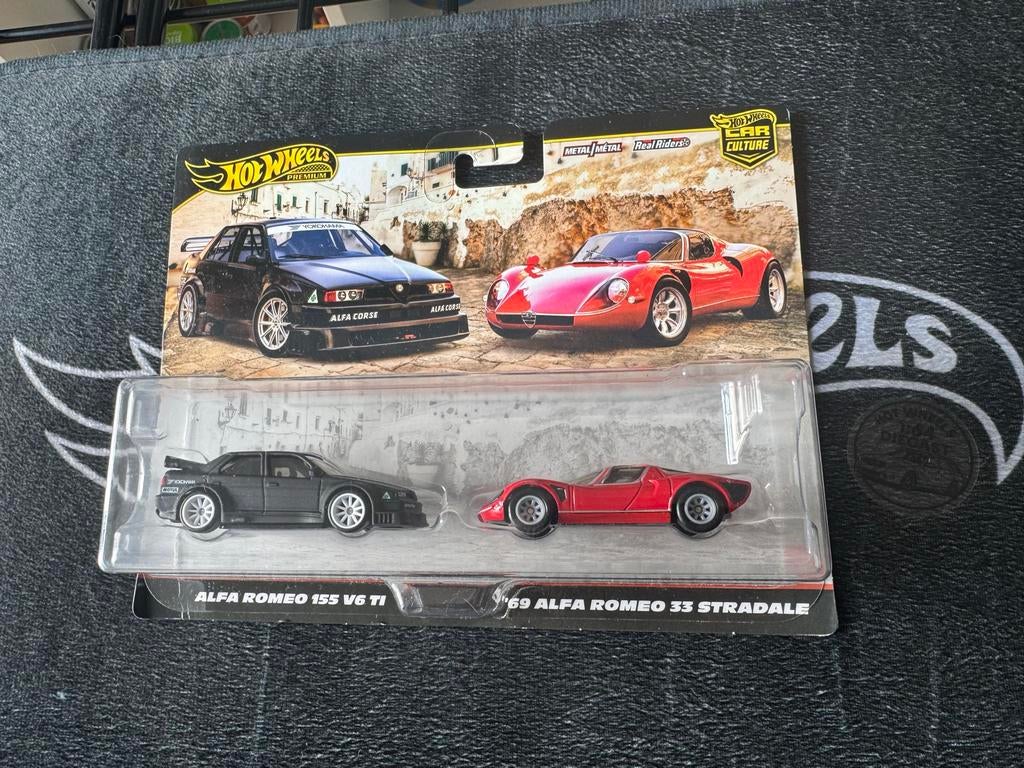 Hot Wheels Premium Alfa Romeo 2-pack - Car Culture, Ophalen of Verzenden, Nieuw, Auto