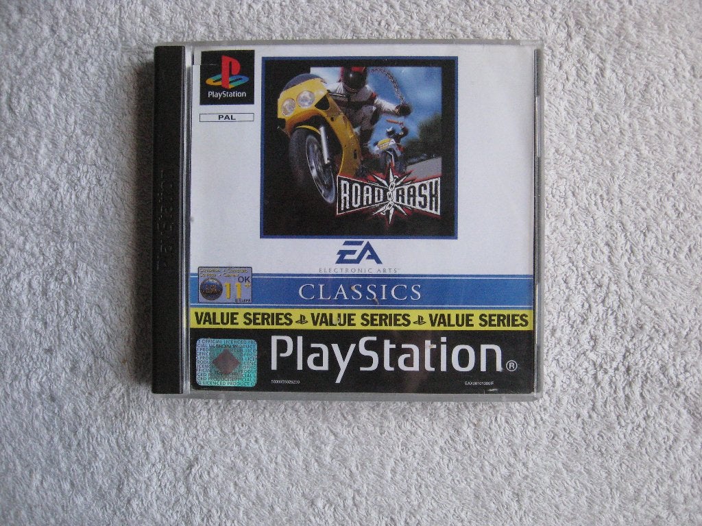 Road Rash (PAL / originele uitvoering) voor PS1, Spelcomputers en Games, Gebruikt, 1 speler, Ophalen of Verzenden, Vanaf 3 jaar