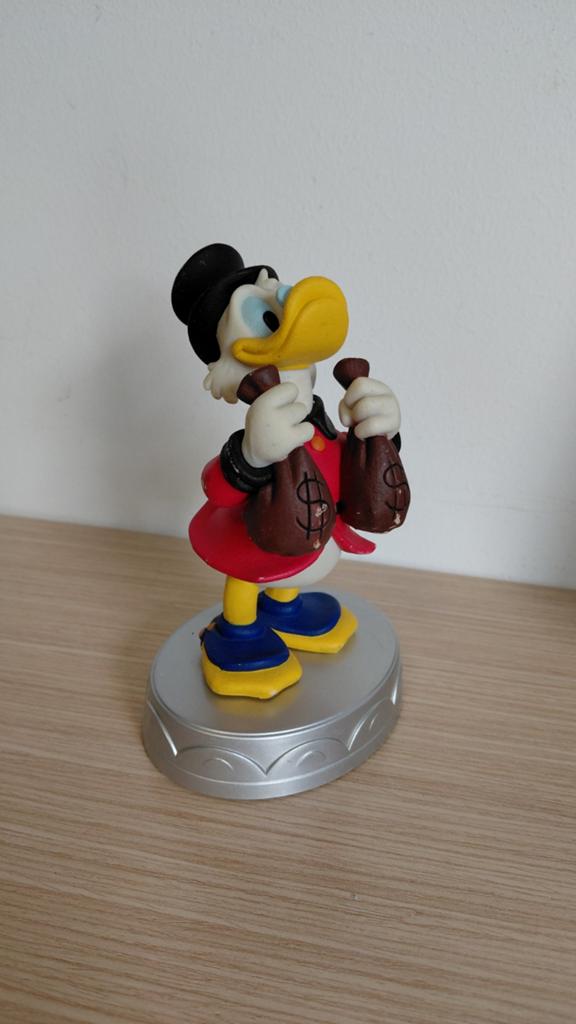 Dagobert duck beeld Disney, Ophalen of Verzenden, Zo goed als nieuw, Beeldje of Figuurtje