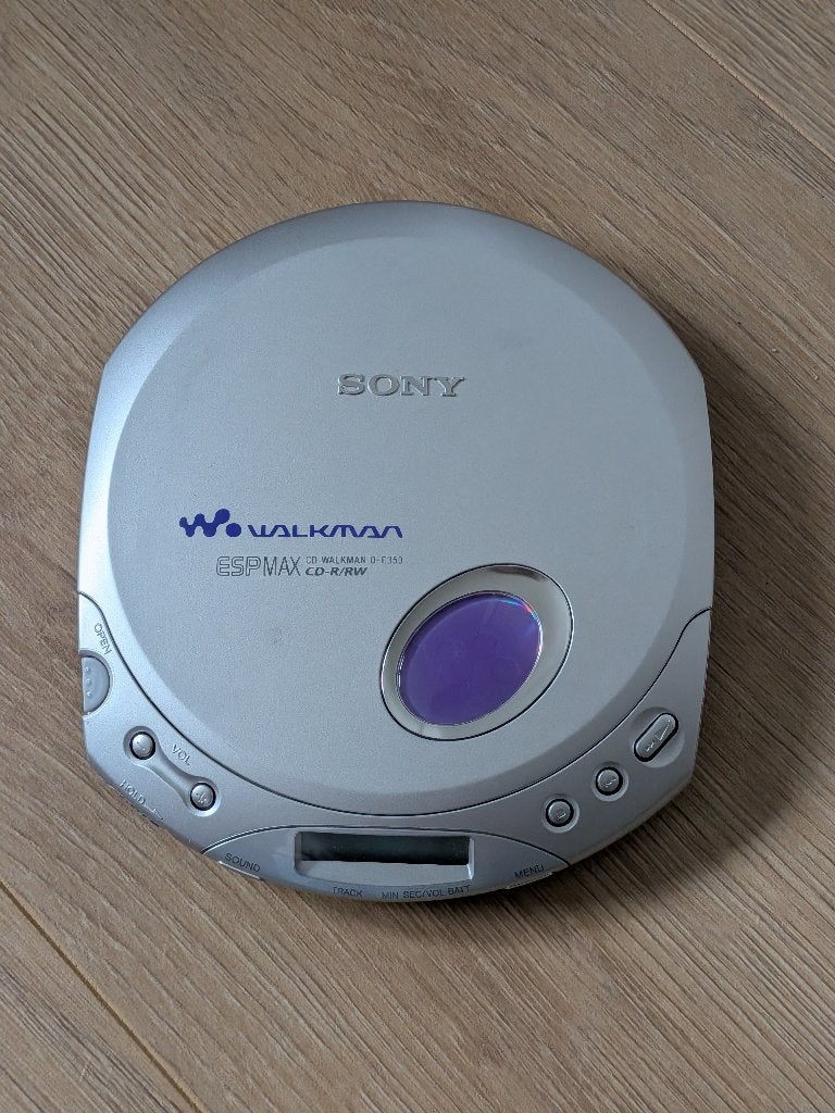 Sony D-E350 Discman, Audio, Tv en Foto, Walkmans, Discmans en Minidiscspelers, Ophalen of Verzenden, Discman