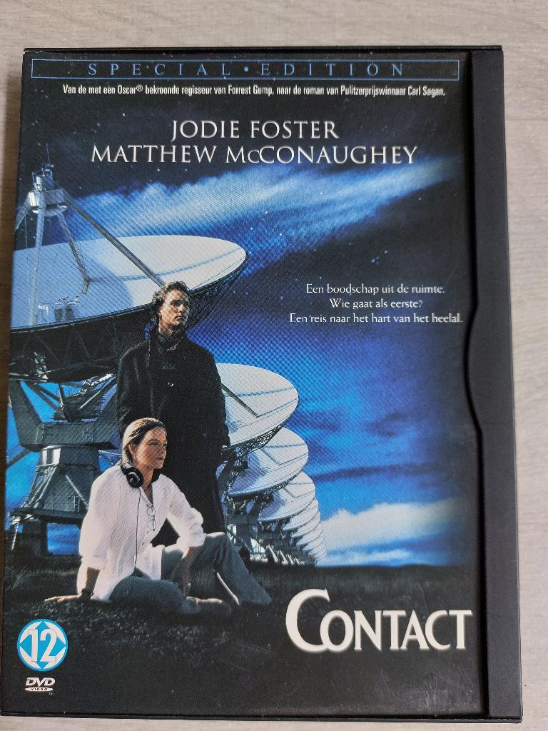 DVD Contact (1997) (Jodie Foster) Special Edition, Vanaf 16 jaar, Ophalen, Zo goed als nieuw