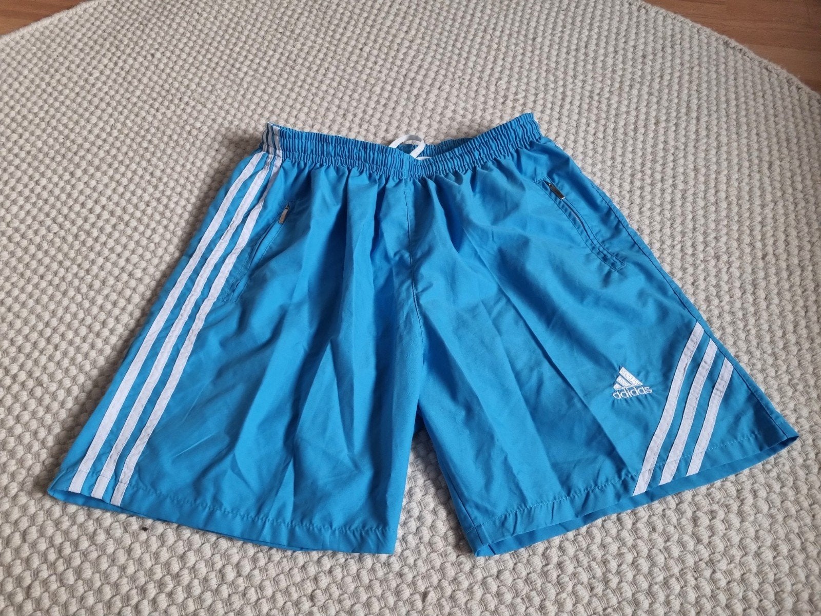 Adidas sportbroek heren maat M blauw, Ophalen of Verzenden