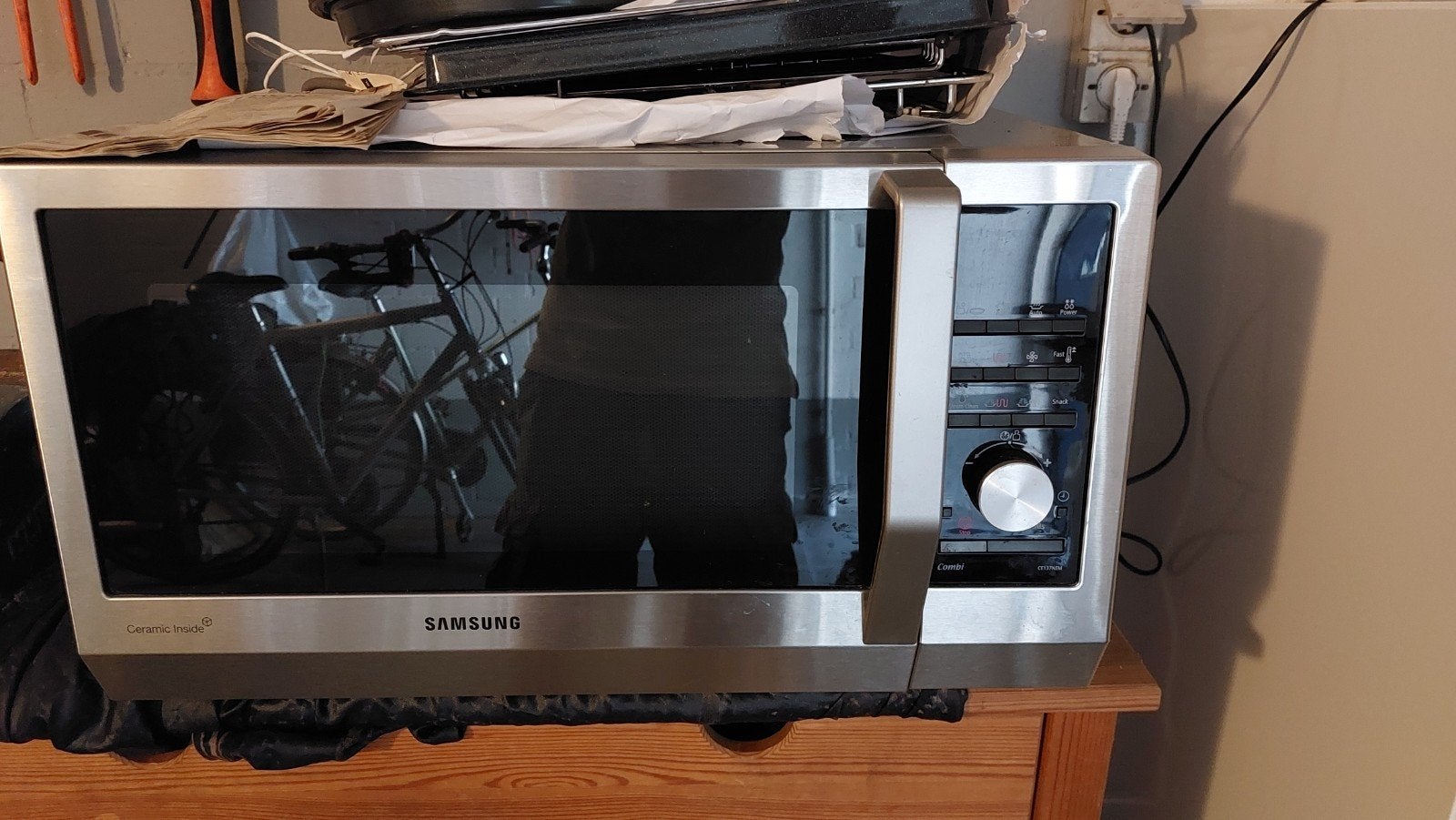 SAMSUNG COMBI MAGNETRON, Ophalen