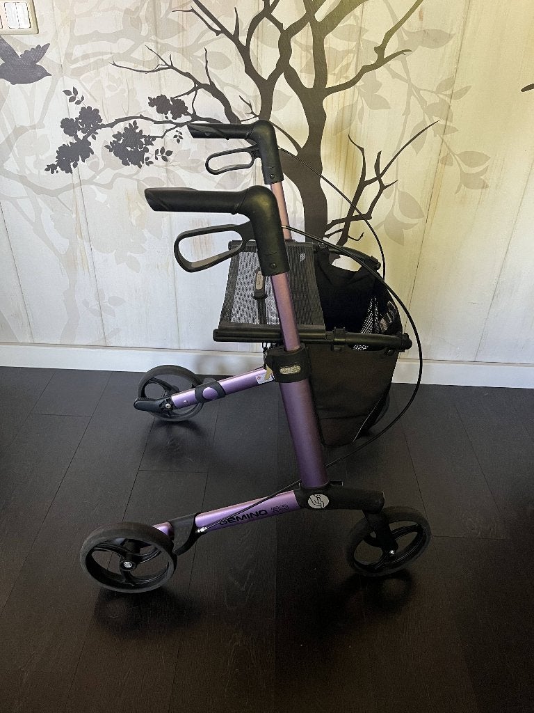 Gemino rollator met open en dichte tas, Ophalen, Opvouwbaar, Gebruikt