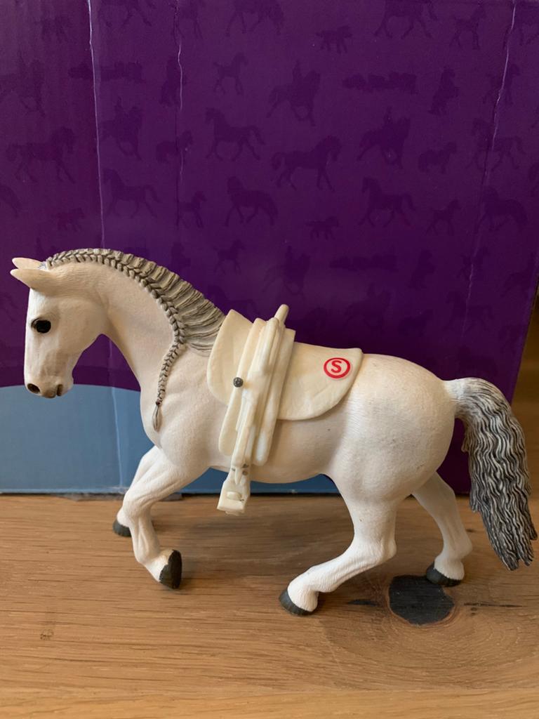 Schleich paard met voltige zaldel horse club, Ophalen, Zo goed als nieuw