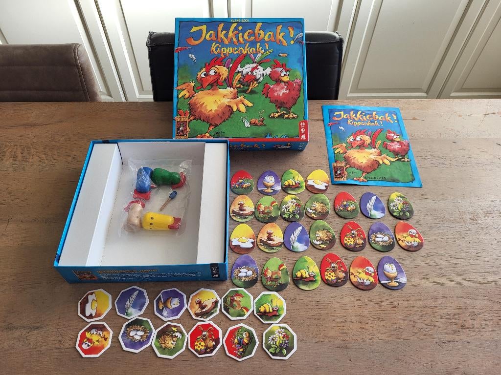 spel Jakkiebak kippenkak zgan, Een of twee spelers, Ophalen of Verzenden, Zo goed als nieuw