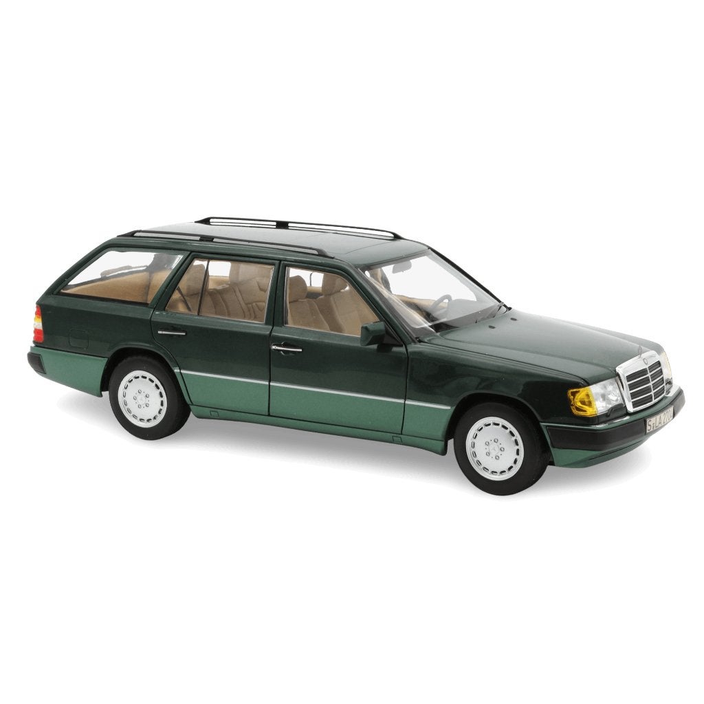 Mercedes Benz 300 D Model T 1990 Groen Modelauto 1/18 Norev, Auto, Norev, Ophalen of Verzenden, Norev
