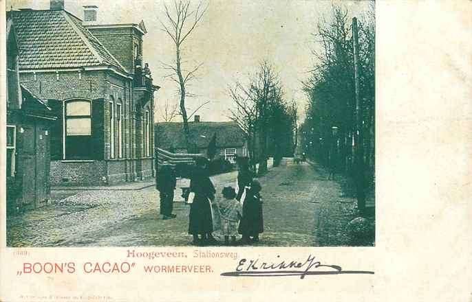 301-289-005 Wormerveer Boons Cacao, Verzamelen, Verzenden, Voor 1920, Noord-Holland