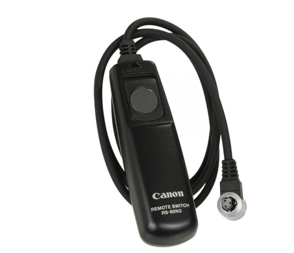 Canon RS-80N3 remote switch / AFSTANDSBEDIENING, Ophalen of Verzenden, Zo goed als nieuw, Canon