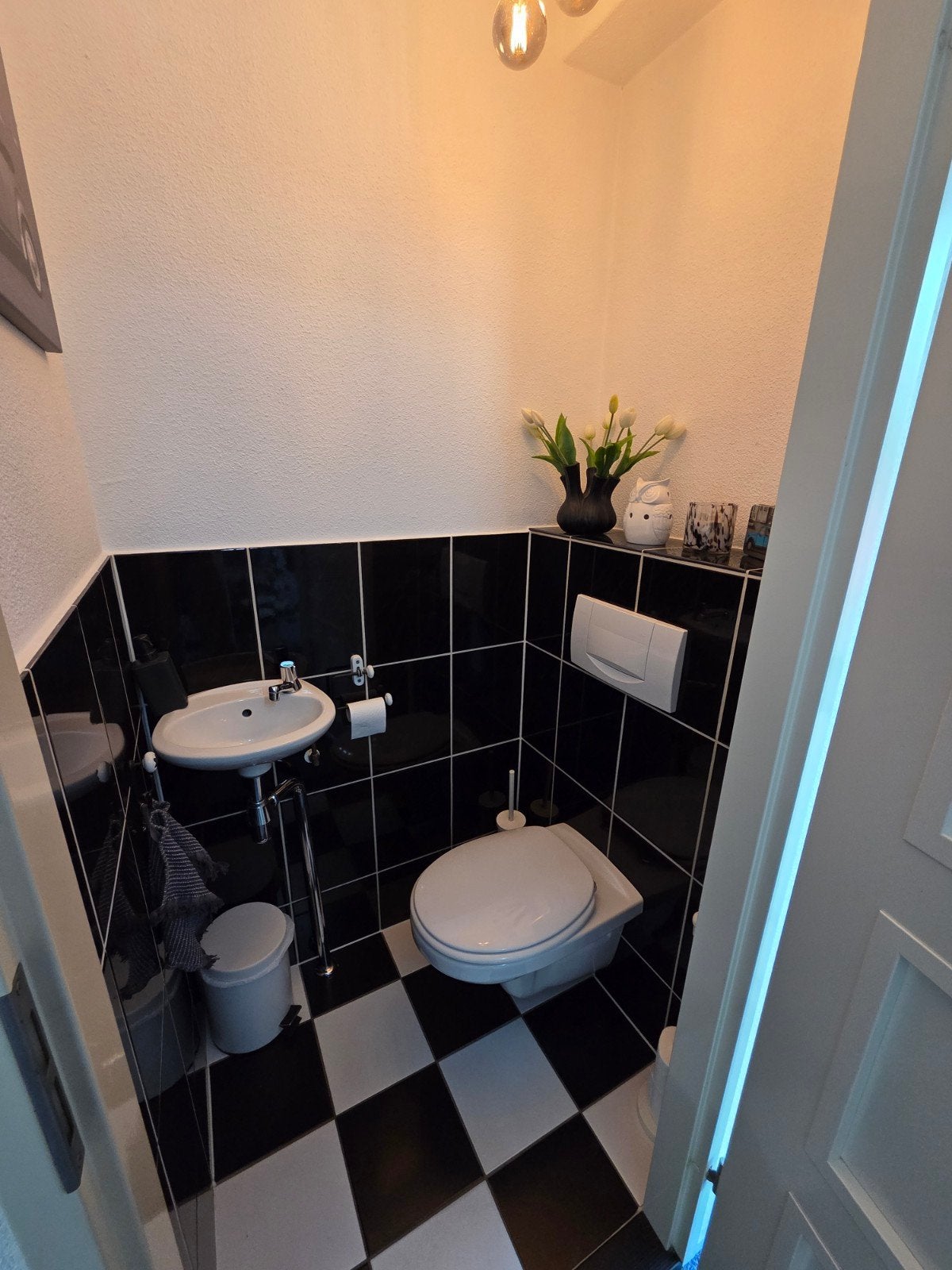 fontein/ wasbak voor in de wc, Ophalen, Gebruikt