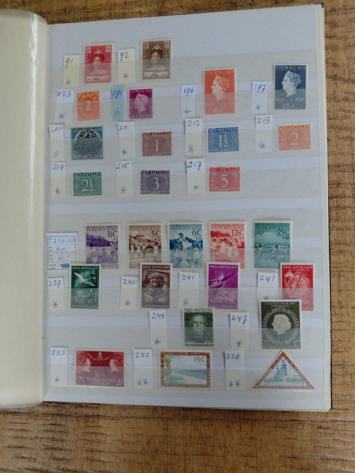 Nederlandse Antillen in insteekalbum, Postzegels en Munten, Postzegels | Volle albums en Verzamelingen, Ophalen of Verzenden, Buitenland