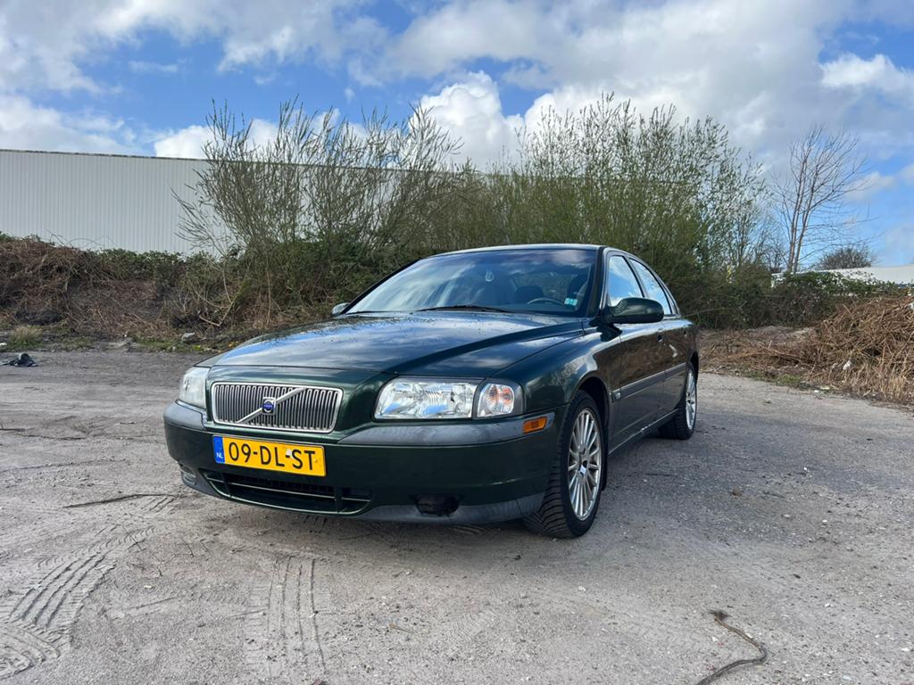 Volvo S80 2.4 140PK 1999 Groen, Voorwielaandrijving, 1800 kg, 1462 kg, Particulier